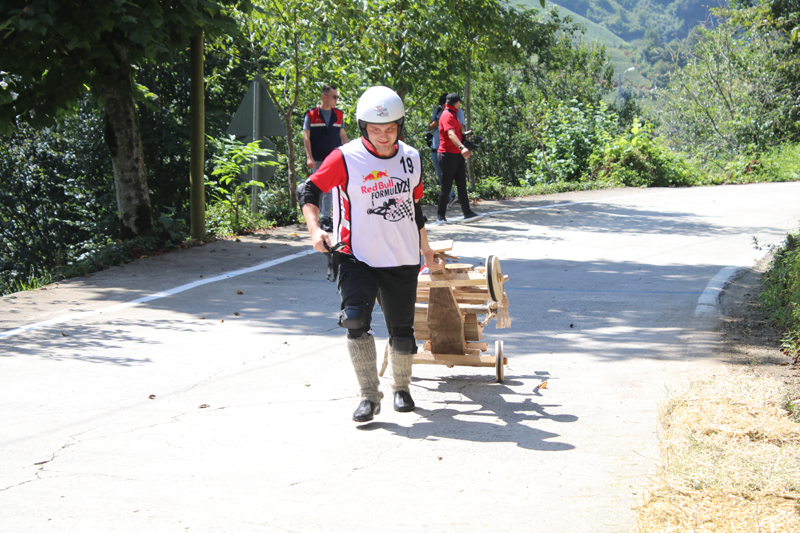 Rize'de formulaz heyecanı