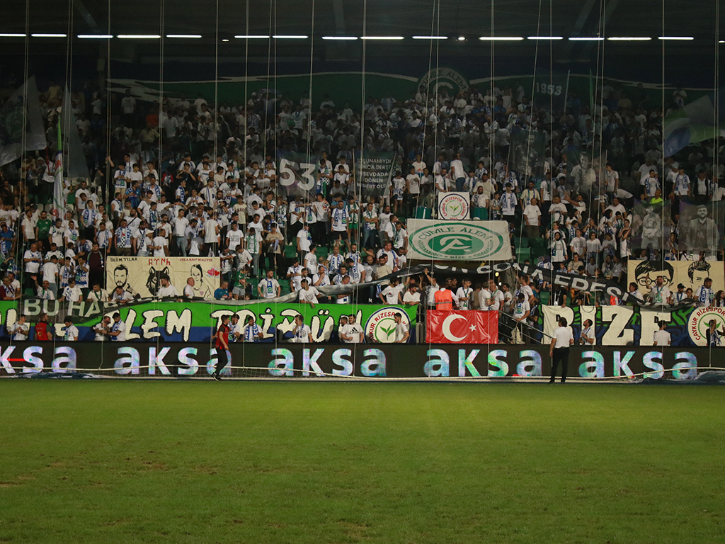 Rizespor Karagümrükspor maçı foto galerisi