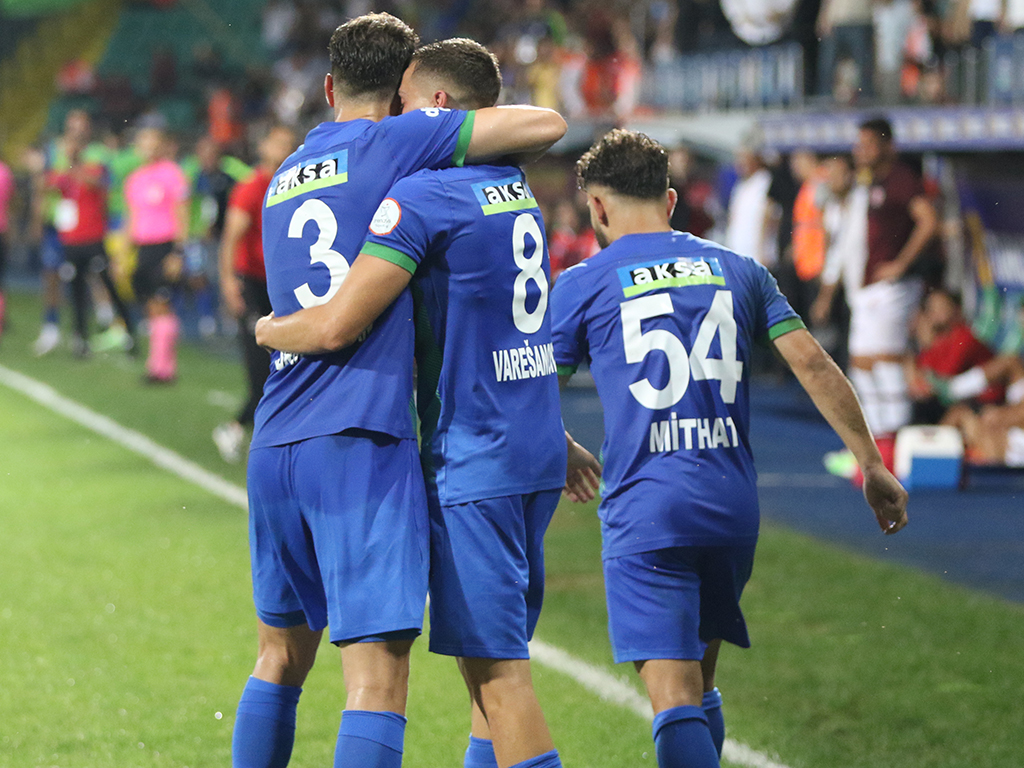 Rizespor Karagümrükspor maçı foto galerisi