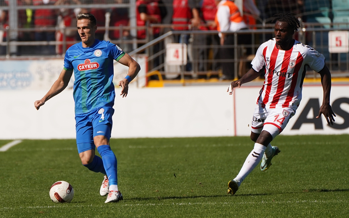 Rizespor - Samsunspor maçı fotoğrafları