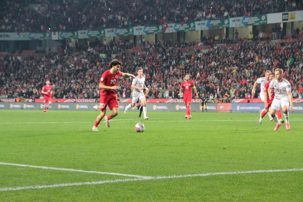 Türkiye - Letonya maçı fotoğrafları