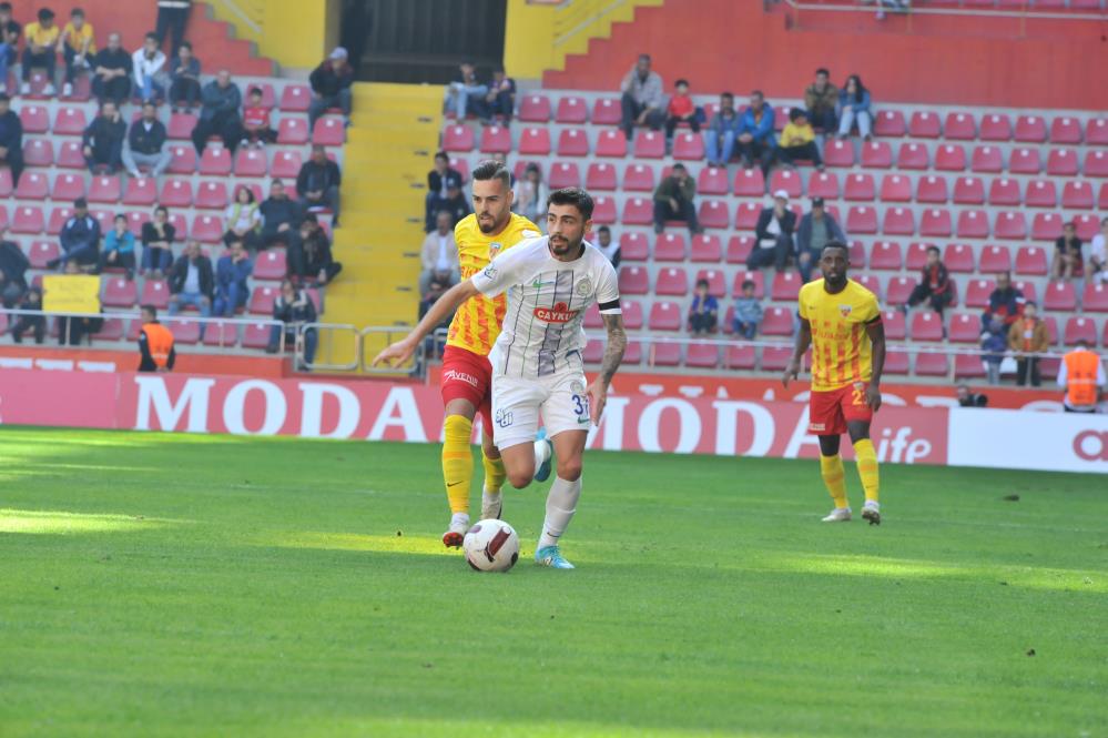 Rizespor Kayseri'de engele takıldı