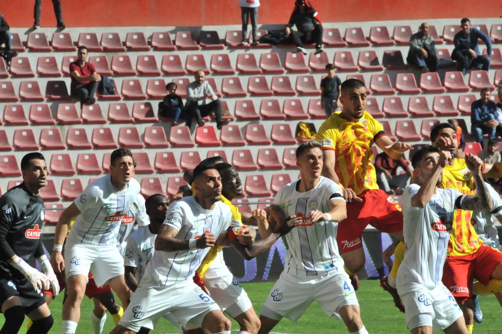 Rizespor Kayseri'de engele takıldı