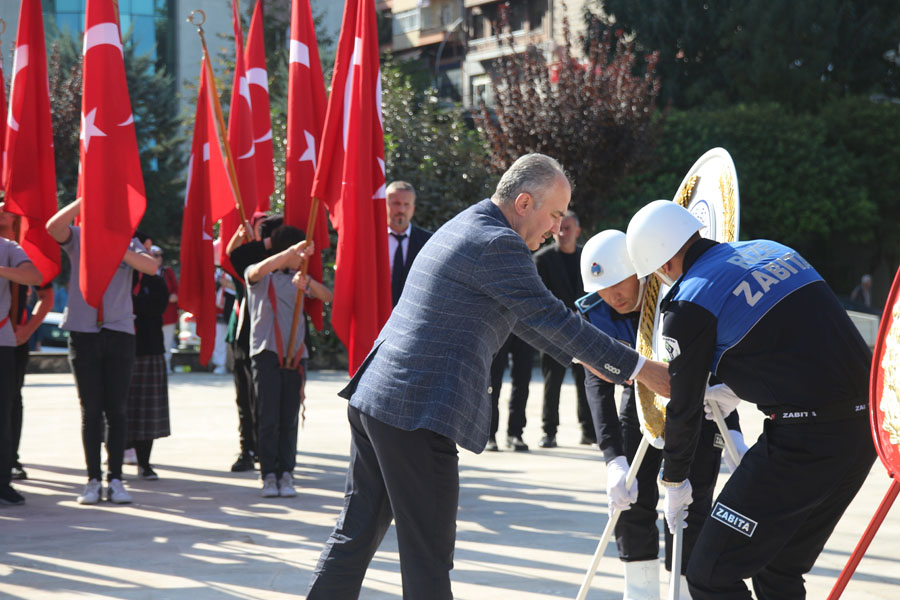 Rize’de Cumhuriyetin 100. Yılında yürüyüş yapıldı