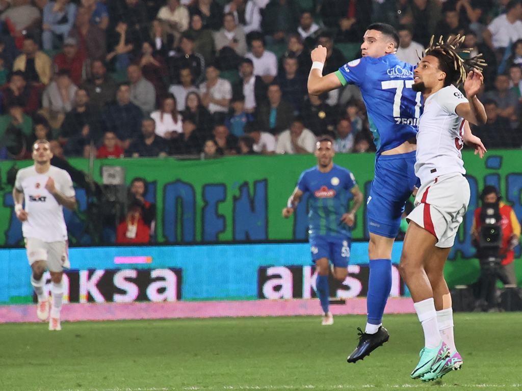 Rizespor - Galatasaray maçı fotoğrafları