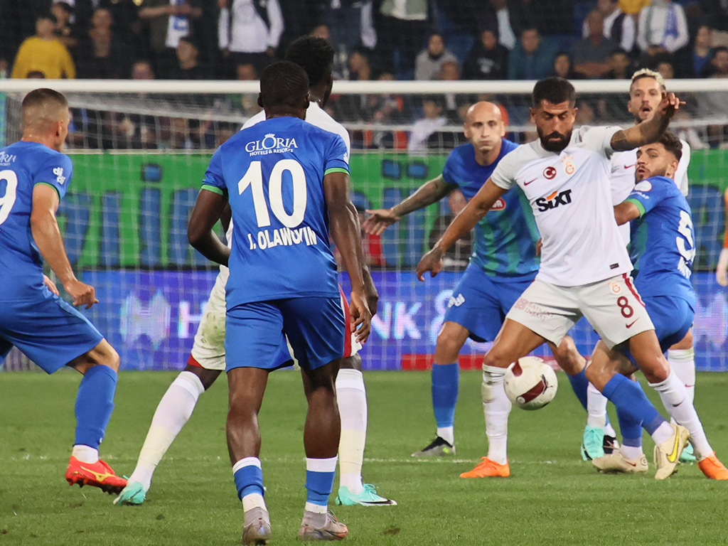 Rizespor - Galatasaray maçı fotoğrafları