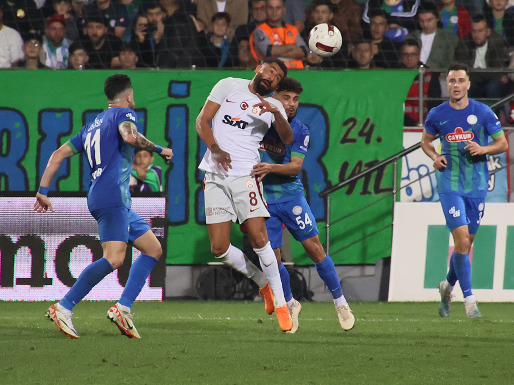 Rizespor - Galatasaray maçı fotoğrafları