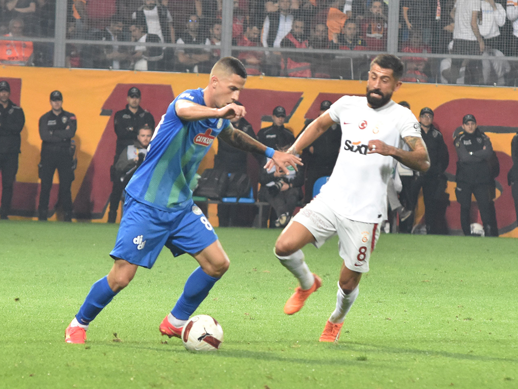 Rizespor - Galatasaray maçı fotoğrafları