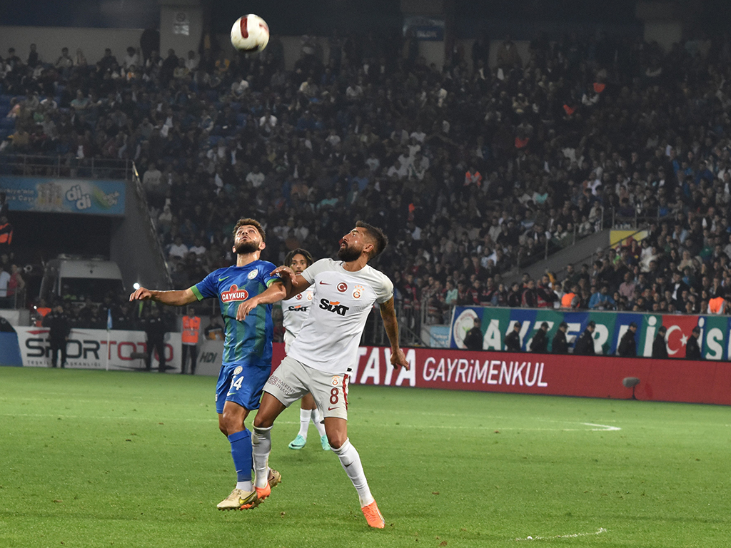Rizespor - Galatasaray maçı fotoğrafları
