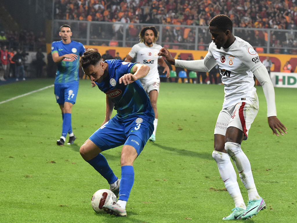Rizespor - Galatasaray maçı fotoğrafları