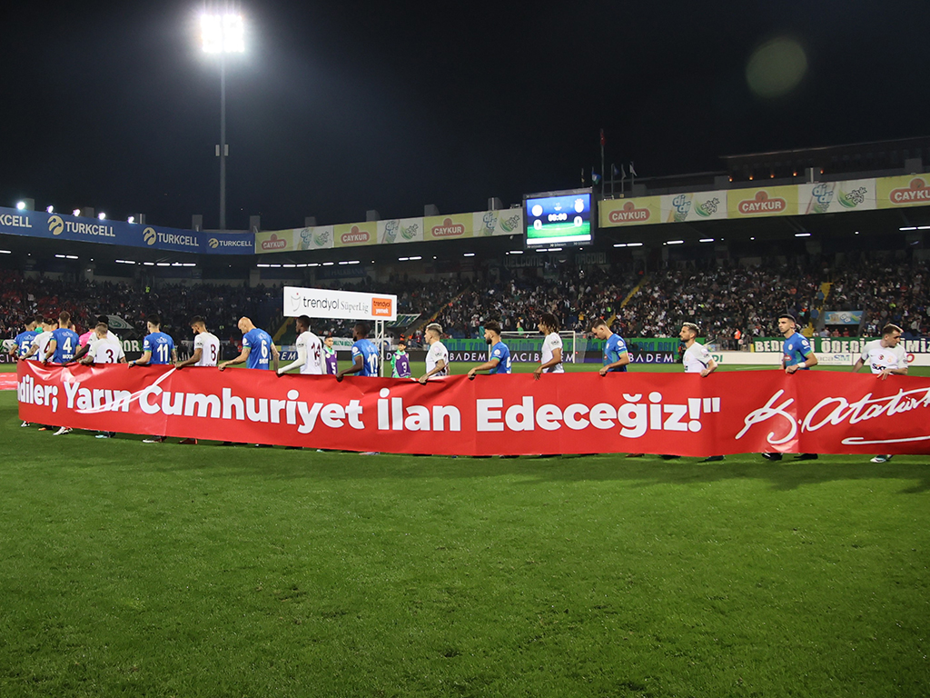 Rizespor - Galatasaray maçı fotoğrafları