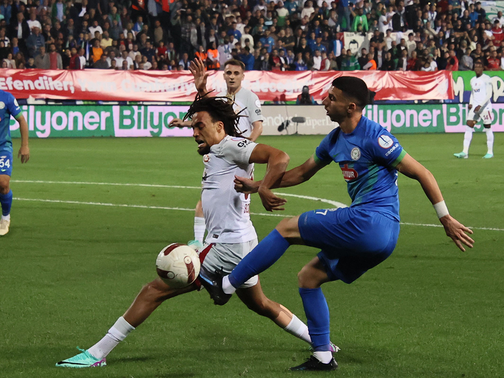 Rizespor - Galatasaray maçı fotoğrafları