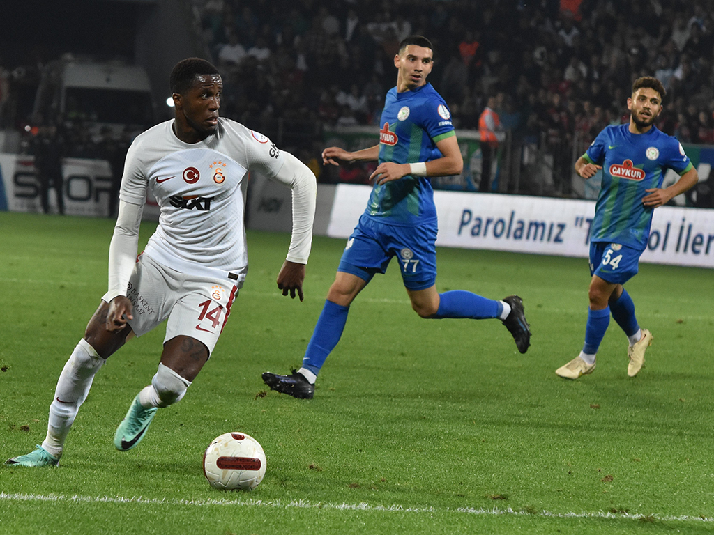 Rizespor - Galatasaray maçı fotoğrafları