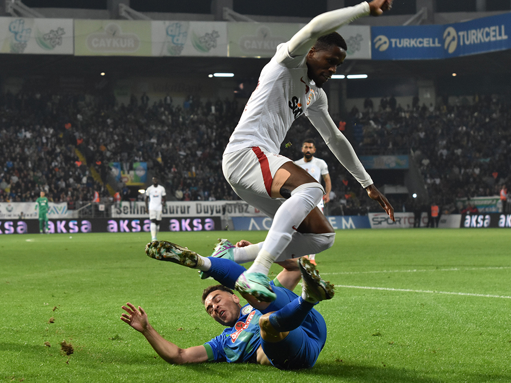 Rizespor - Galatasaray maçı fotoğrafları