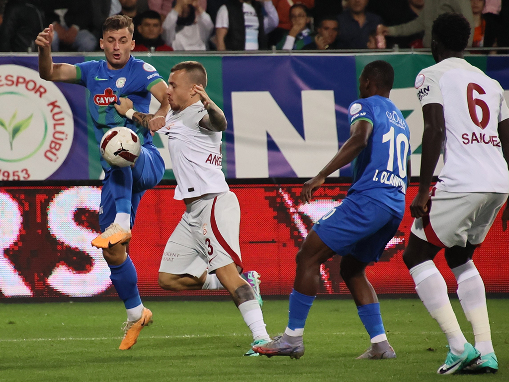 Rizespor - Galatasaray maçı fotoğrafları