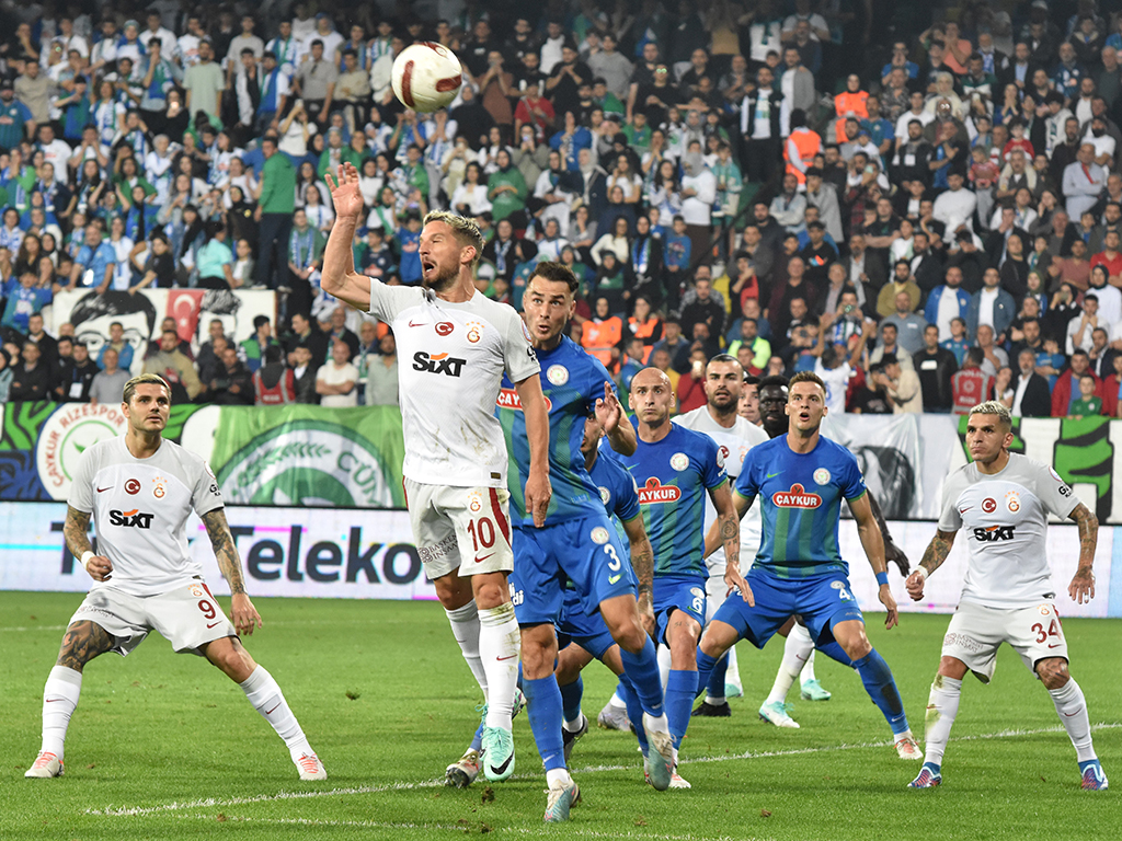 Rizespor - Galatasaray maçı fotoğrafları