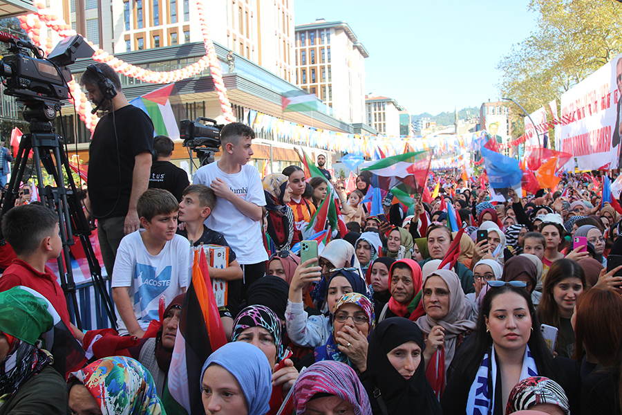 Cumhurbaşkanı Erdoğan Rize'de