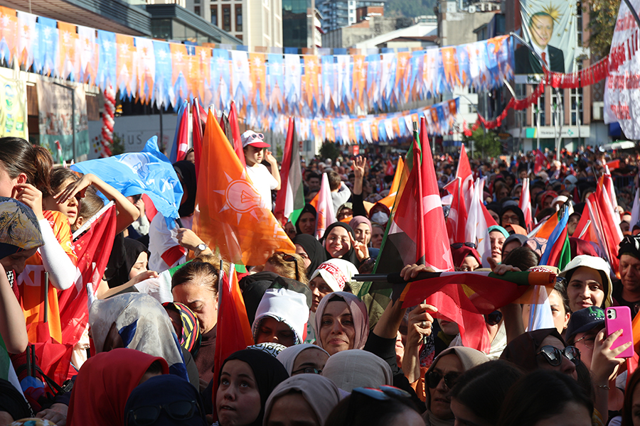 Cumhurbaşkanı Erdoğan Rize'de