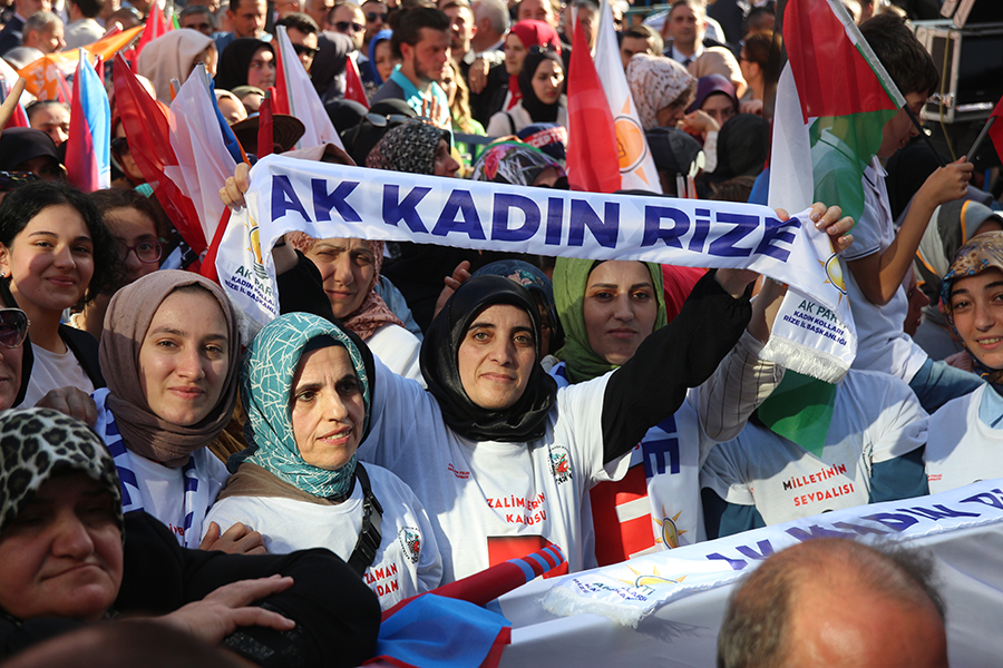 Cumhurbaşkanı Erdoğan Rize'de