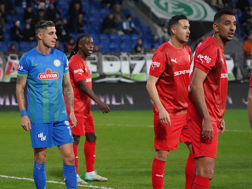 Rizespor - Pendikspor maçı fotoğrafları