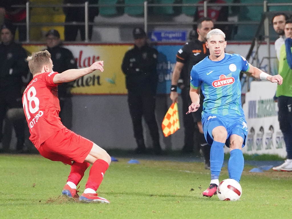 Rizespor - Pendikspor maçı fotoğrafları