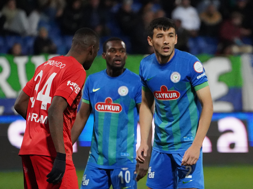 Rizespor - Pendikspor maçı fotoğrafları