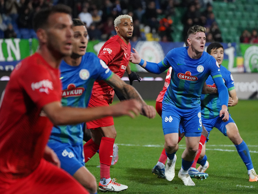 Rizespor - Pendikspor maçı fotoğrafları