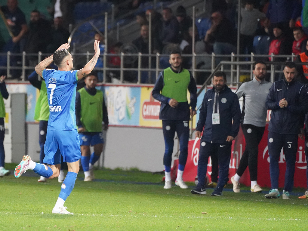 Rizespor - Pendikspor maçı fotoğrafları