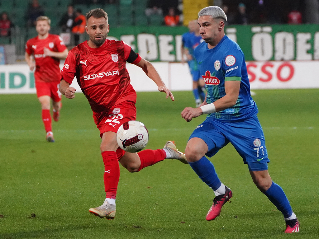 Rizespor - Pendikspor maçı fotoğrafları