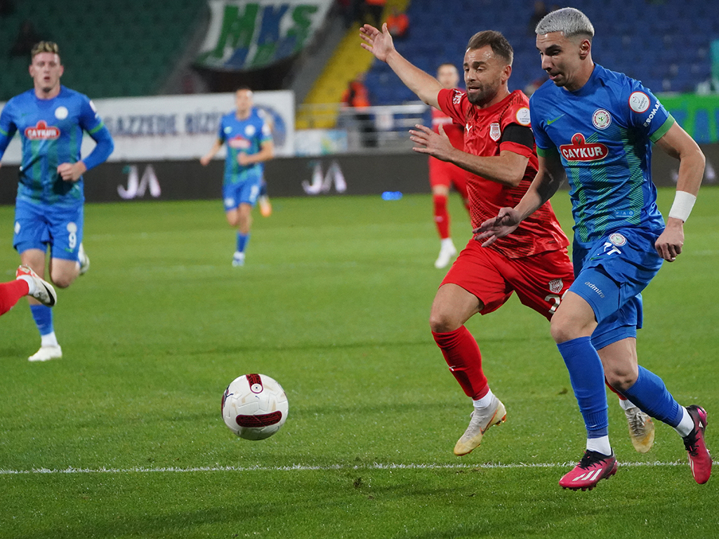 Rizespor - Pendikspor maçı fotoğrafları