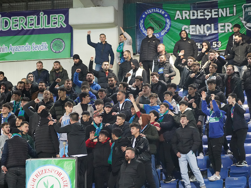Rizespor - Pendikspor maçı fotoğrafları