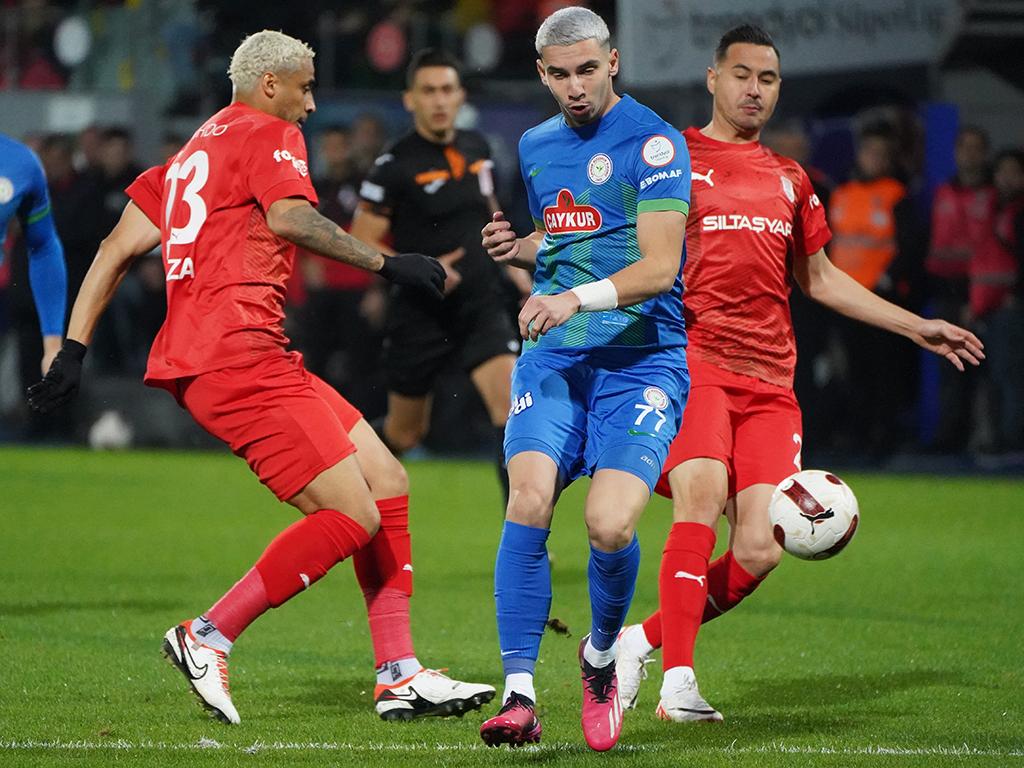 Rizespor - Pendikspor maçı fotoğrafları