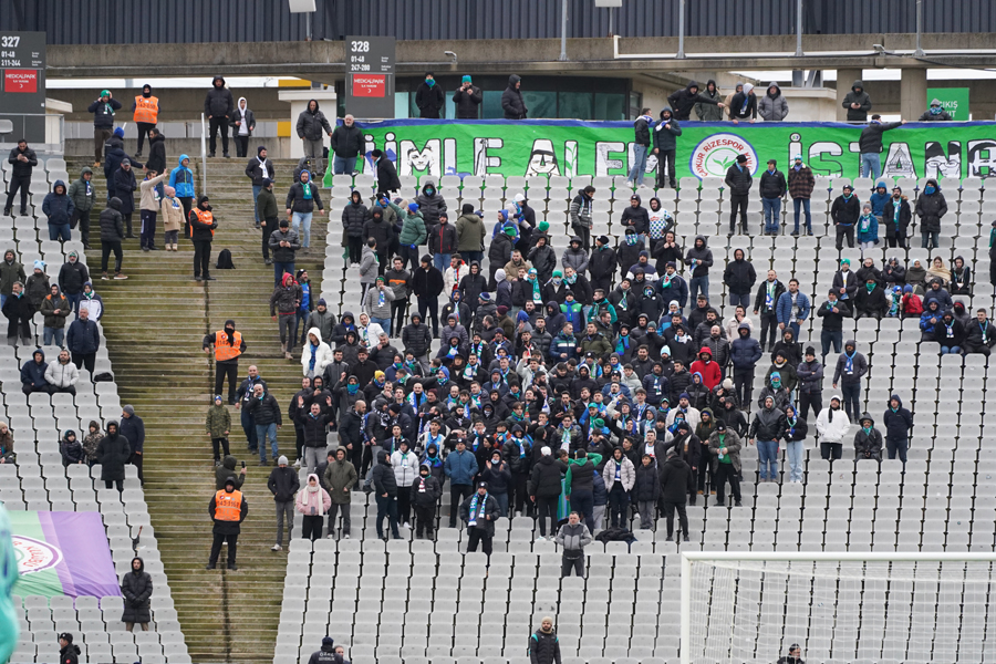 Fatih Karagümrük-Rizespor maçı fotoğrafları