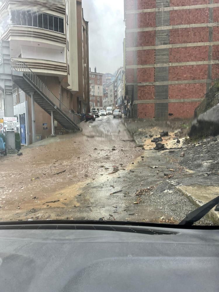 Artvin’de şiddetli yağışlar su taşkınlarına ve heyelanlara neden oldu