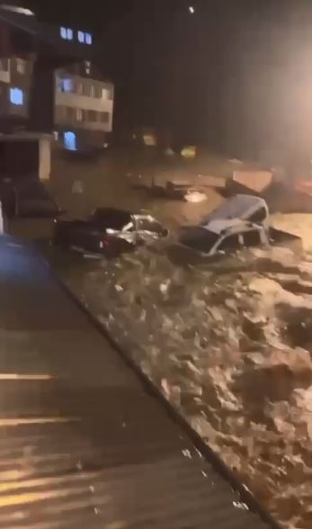 Artvin’de şiddetli yağışlar su taşkınlarına ve heyelanlara neden oldu