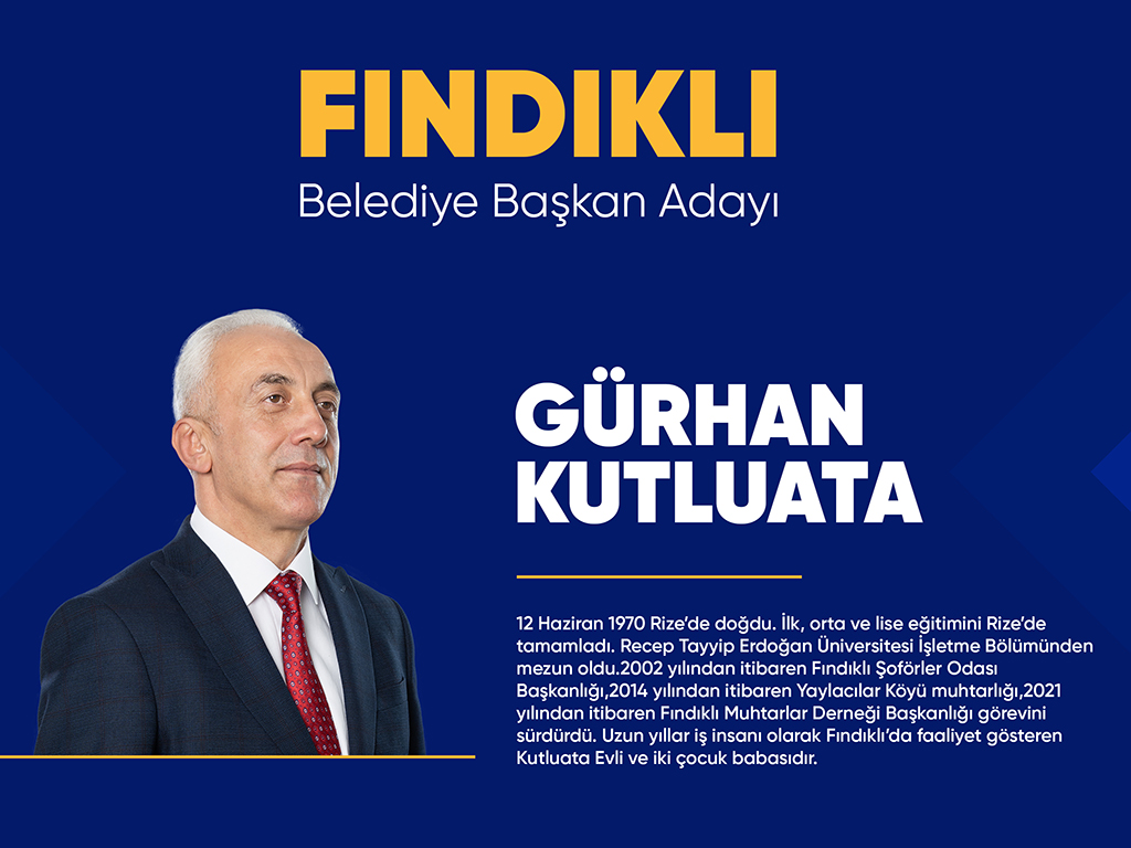 AK Parti Rize Adaylarını Tanıttı