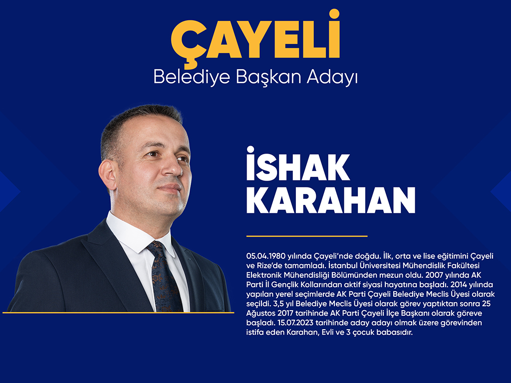 AK Parti Rize Adaylarını Tanıttı