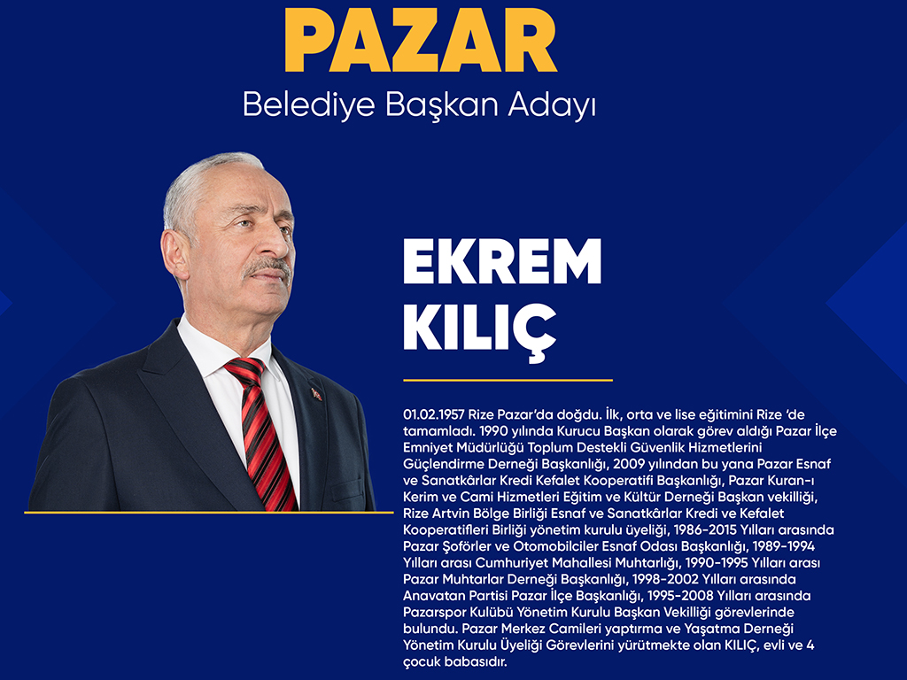 AK Parti Rize Adaylarını Tanıttı