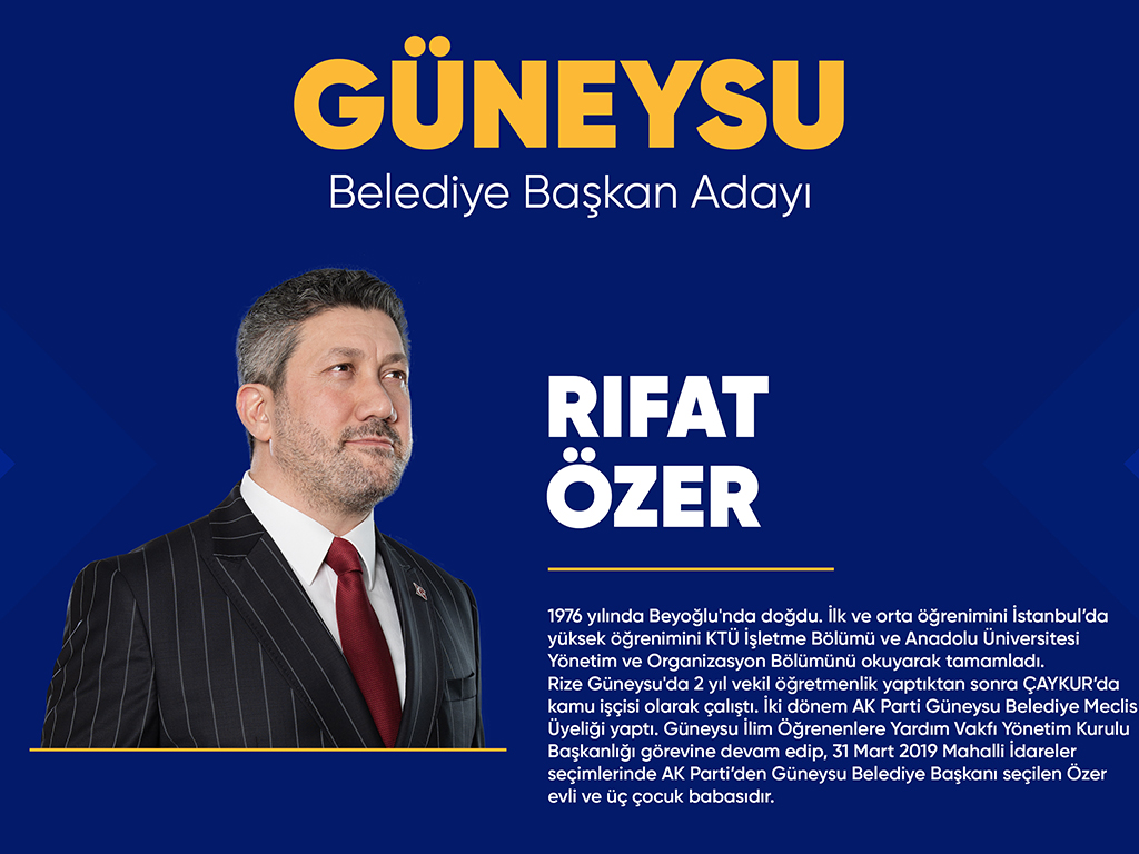 AK Parti Rize Adaylarını Tanıttı