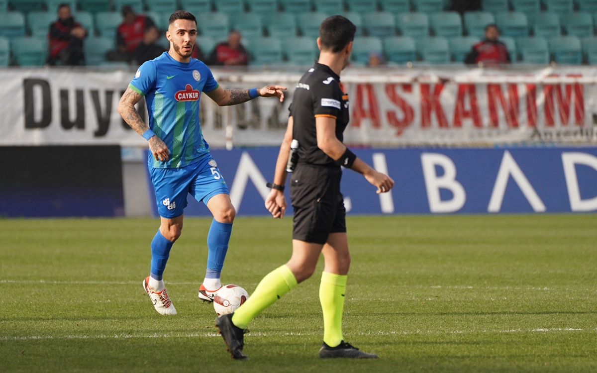 Rizespor - Kayserispor maçı