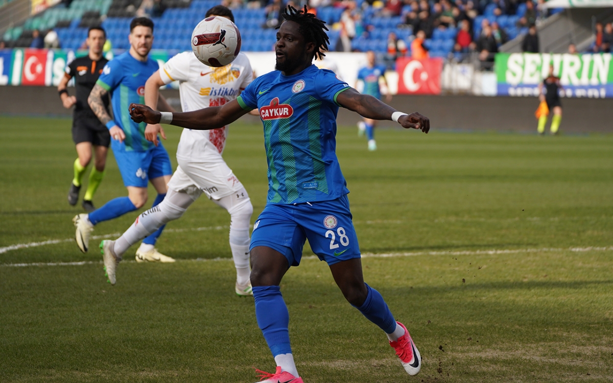 Rizespor - Kayserispor maçı