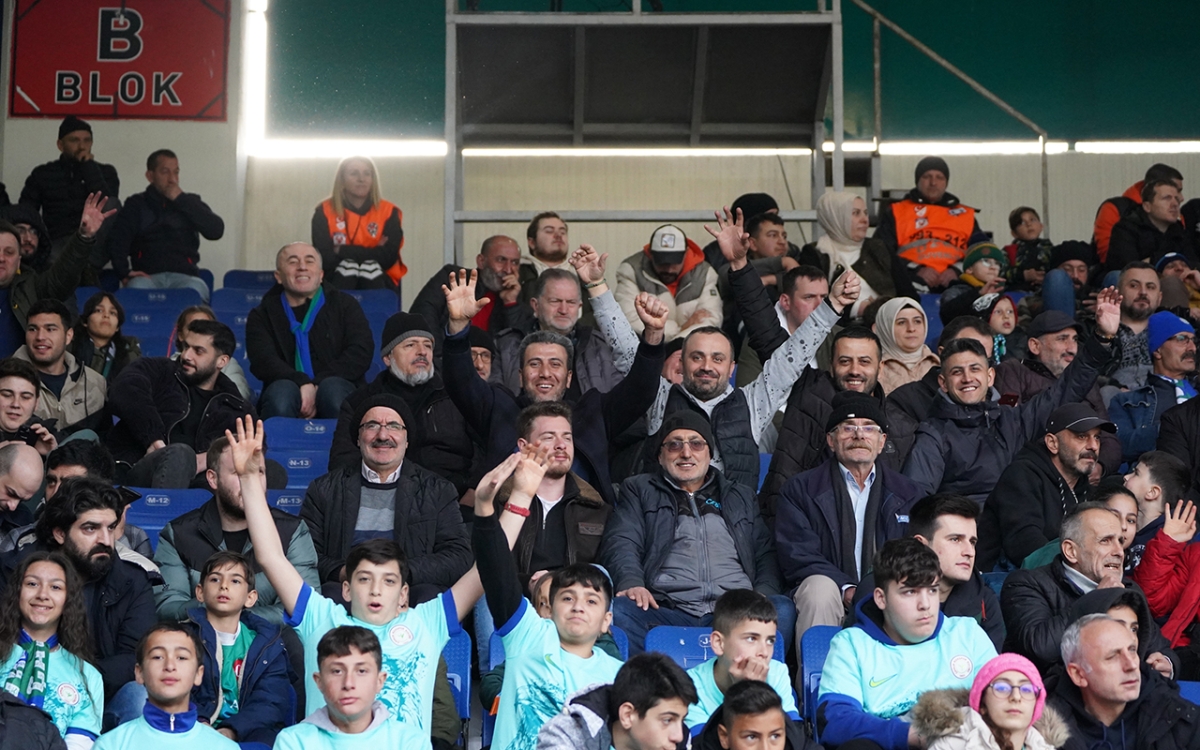 Rizespor - Kayserispor maçı