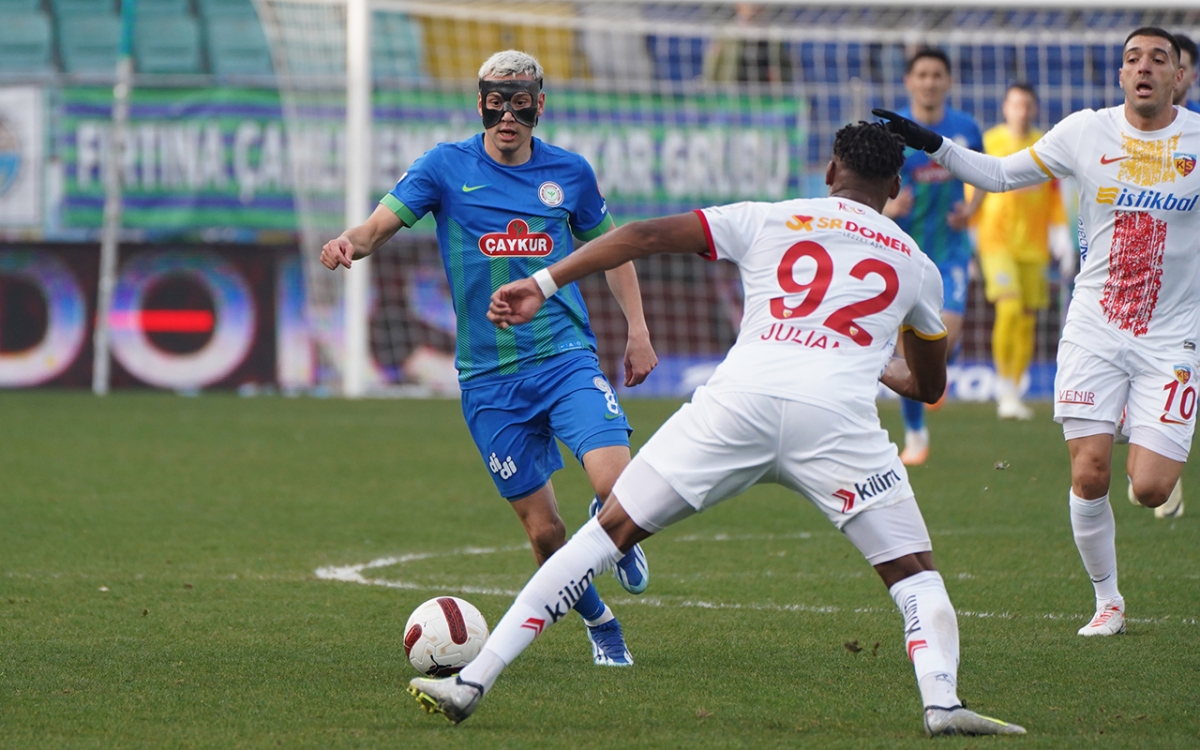 Rizespor - Kayserispor maçı