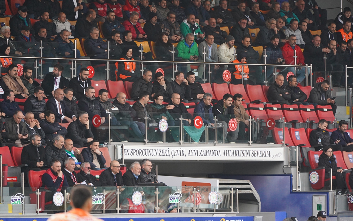 Rizespor - Kayserispor maçı