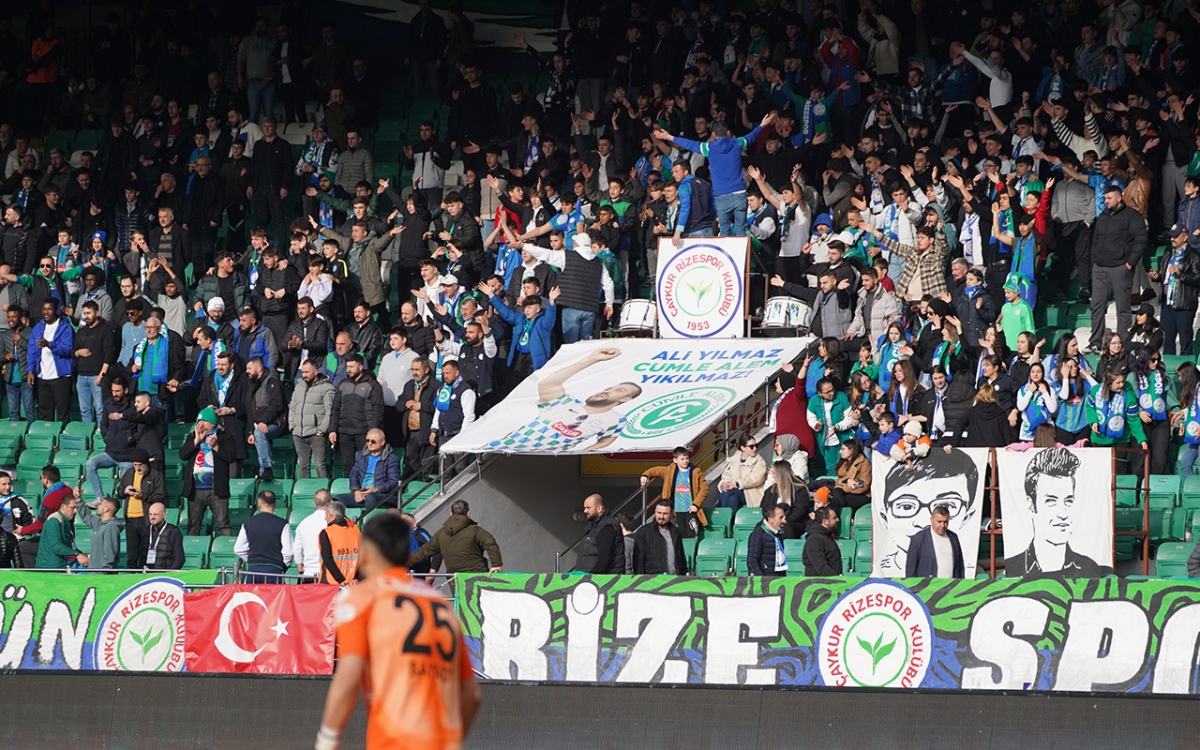 Rizespor - Kayserispor maçı