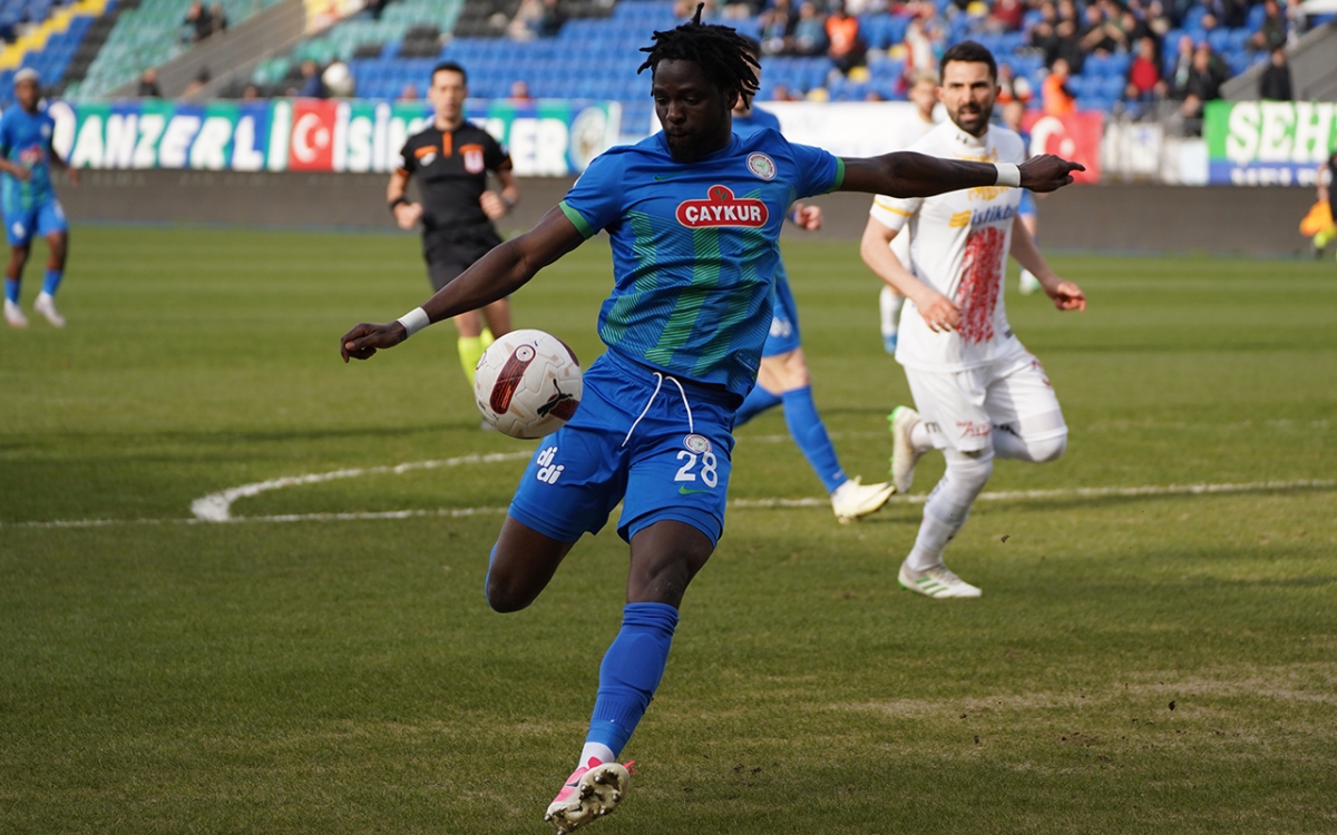 Rizespor - Kayserispor maçı