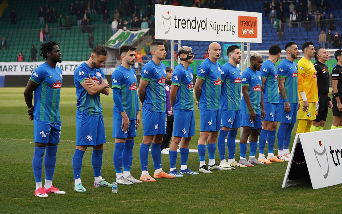 Rizespor - Kayserispor maçı