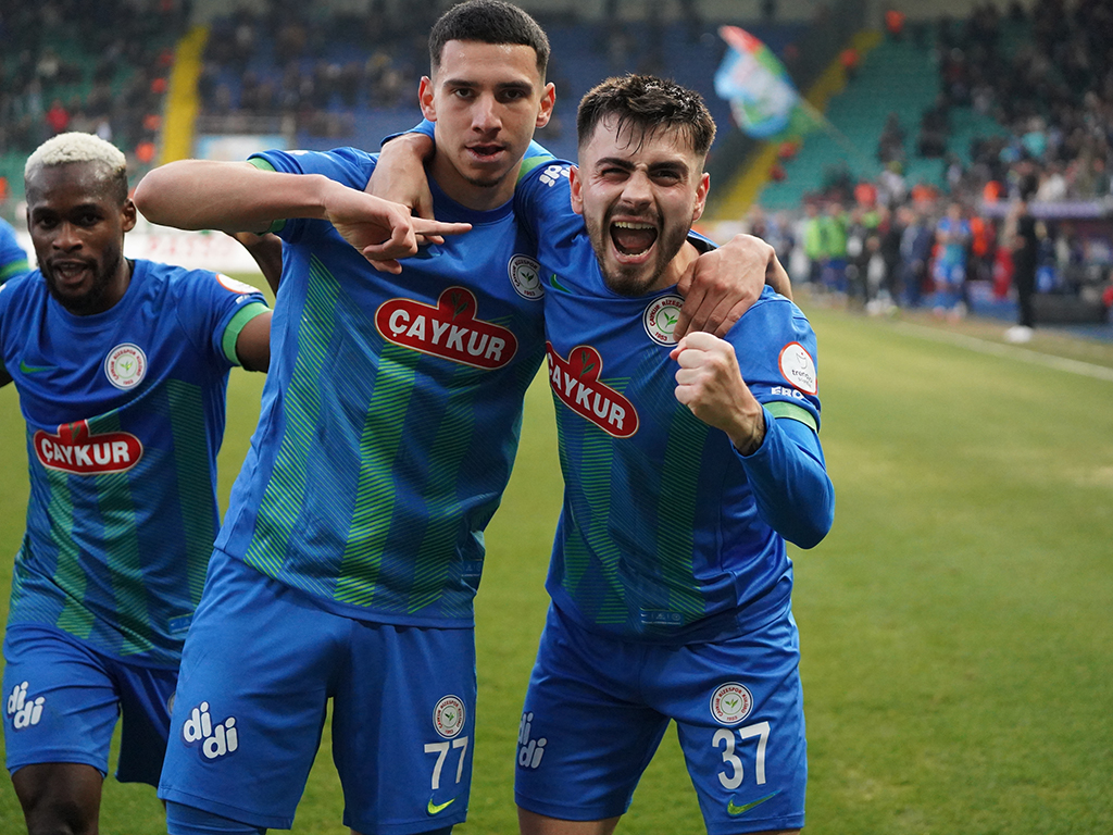 Rizespor - Kayserispor maçı