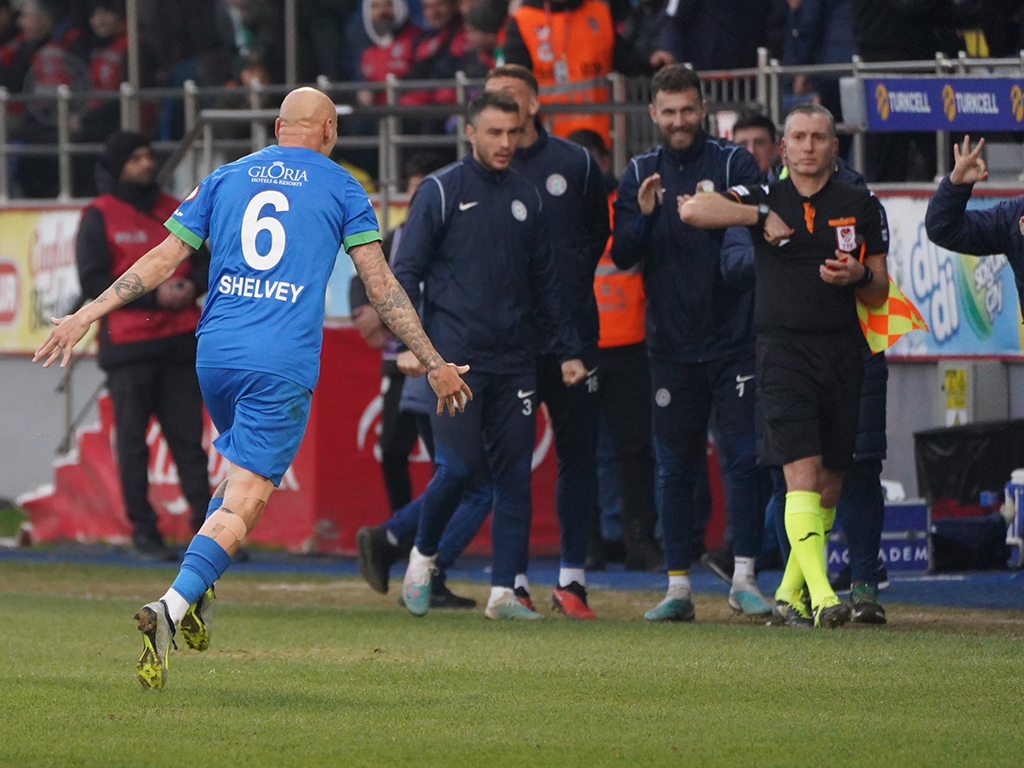 Rizespor - Kayserispor maçı