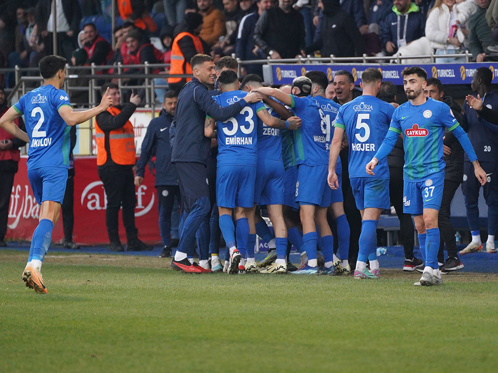 Rizespor - Kayserispor maçı